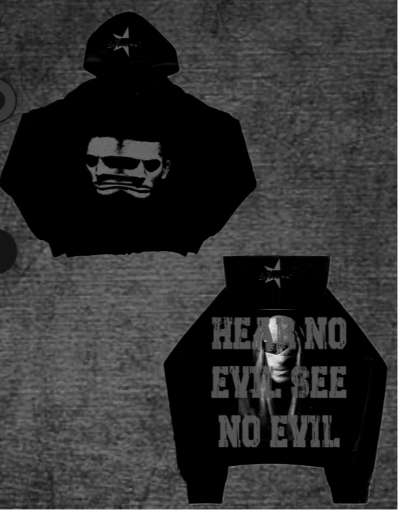 Starlite Studios “Hear No Evil, See No Evil” Hoodie