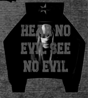 Starlite Studios “Hear No Evil, See No Evil” Hoodie